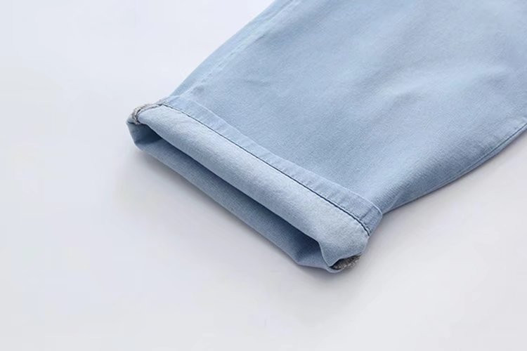 Quần Jean Nữ Baggy Lửng 