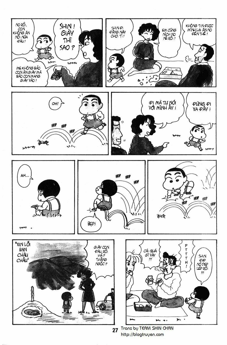 crayon shin-chan cậu bé bút chì chapter 2 28