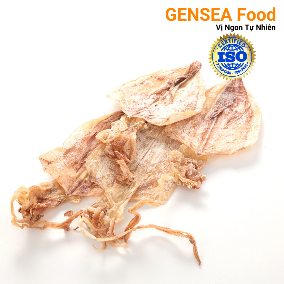 Mực Khô Phú Quý GENSEA Food G1022 Loại 1 - 300G Không Chất Bảo Quản Ngọt Tự Nhiên