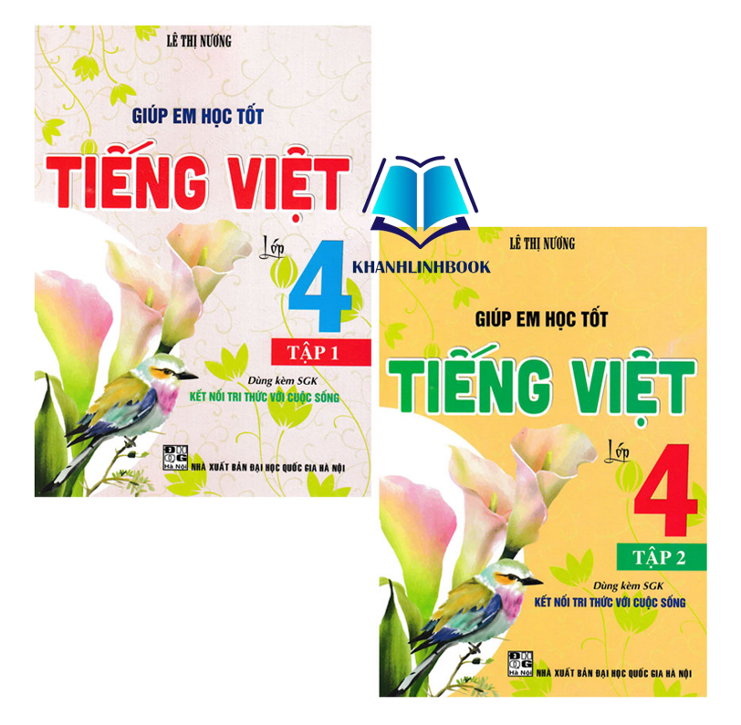 Sách - Combo Giúp Em Học Tốt Tiếng Việt Lớp 4 - Tập 1 + 2