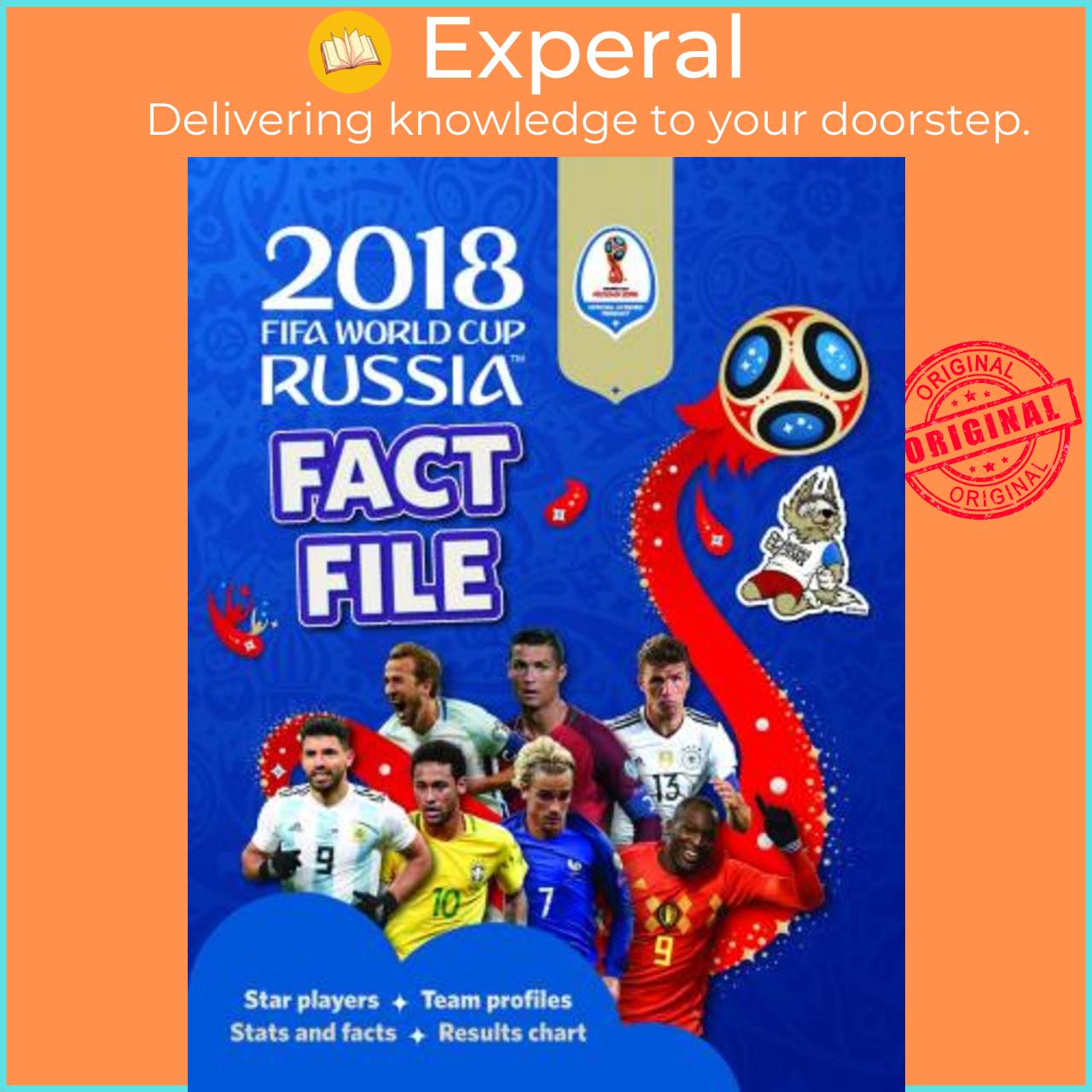 Sách - 2018 FIFA World Cup Russia (TM) Fact File by Kevin Pettman FIFA (UK edition, hardcover)