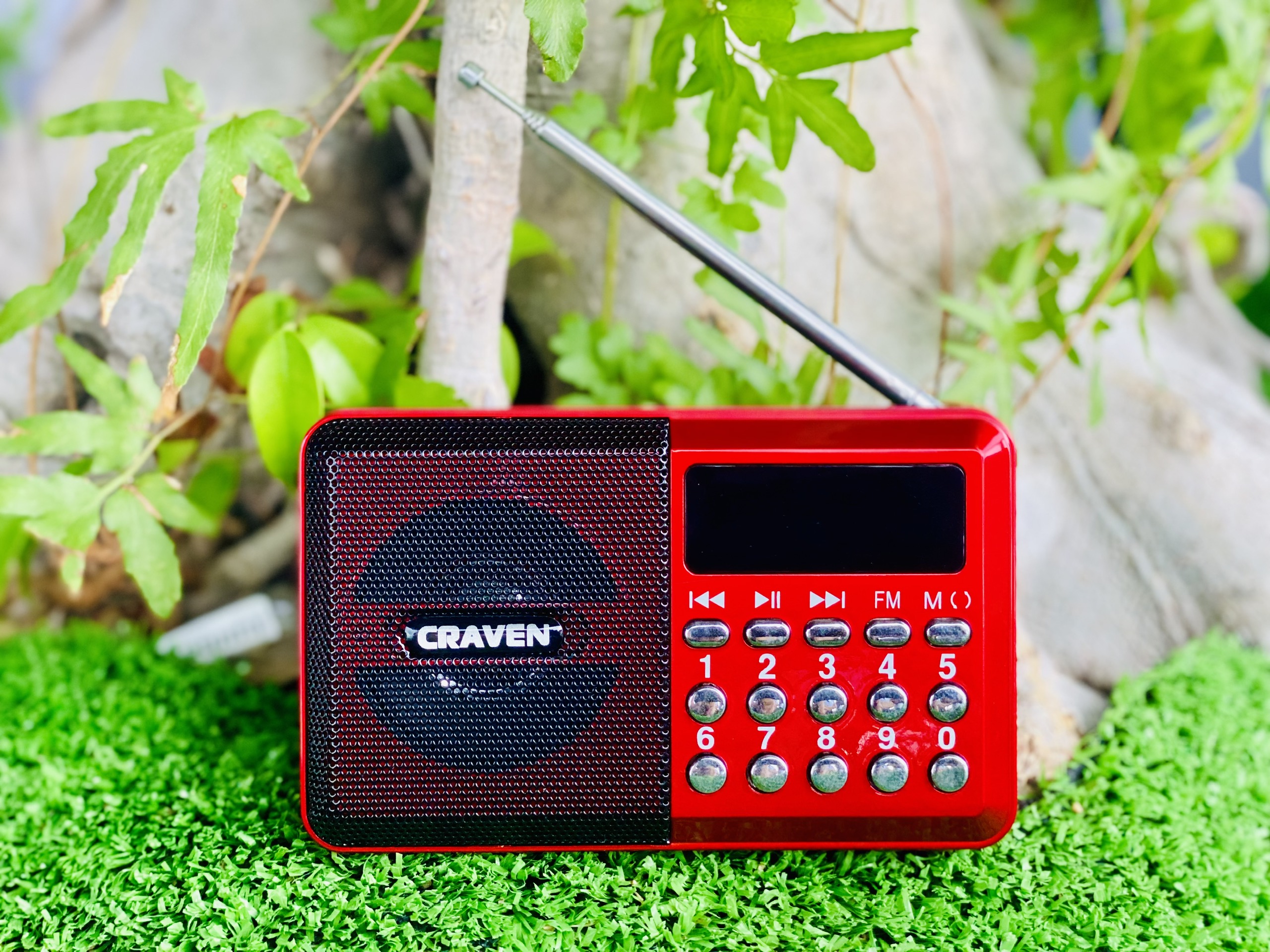 Đài Radion FM Craven CR26 Nghe Nhạc MP3, Nghe Đài, Tích Hợp Đèn Led ,HÀNG CHÍNH HÃNG