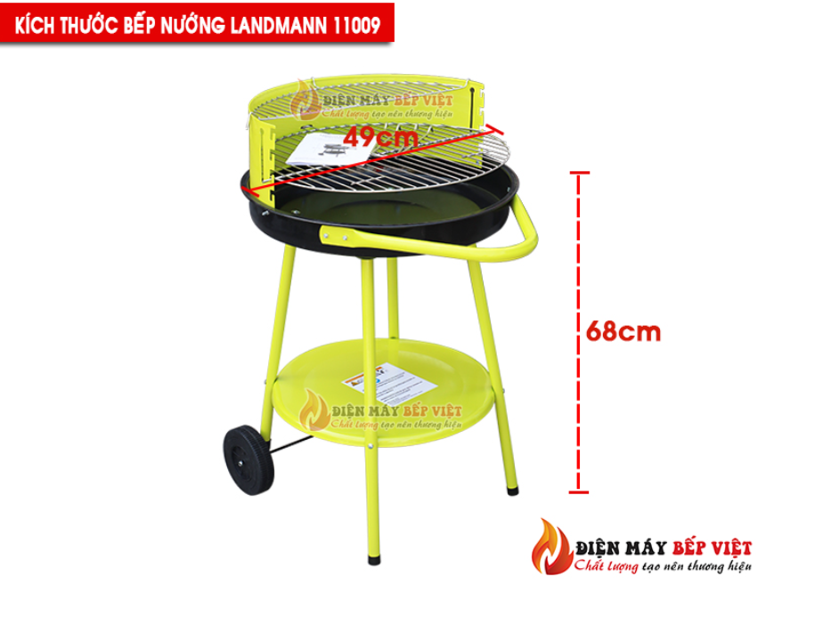 Bếp Nướng Than Hoa Landmann 11009 , Bếp Nướng Không Khói, Bếp Nướng Gia Đình