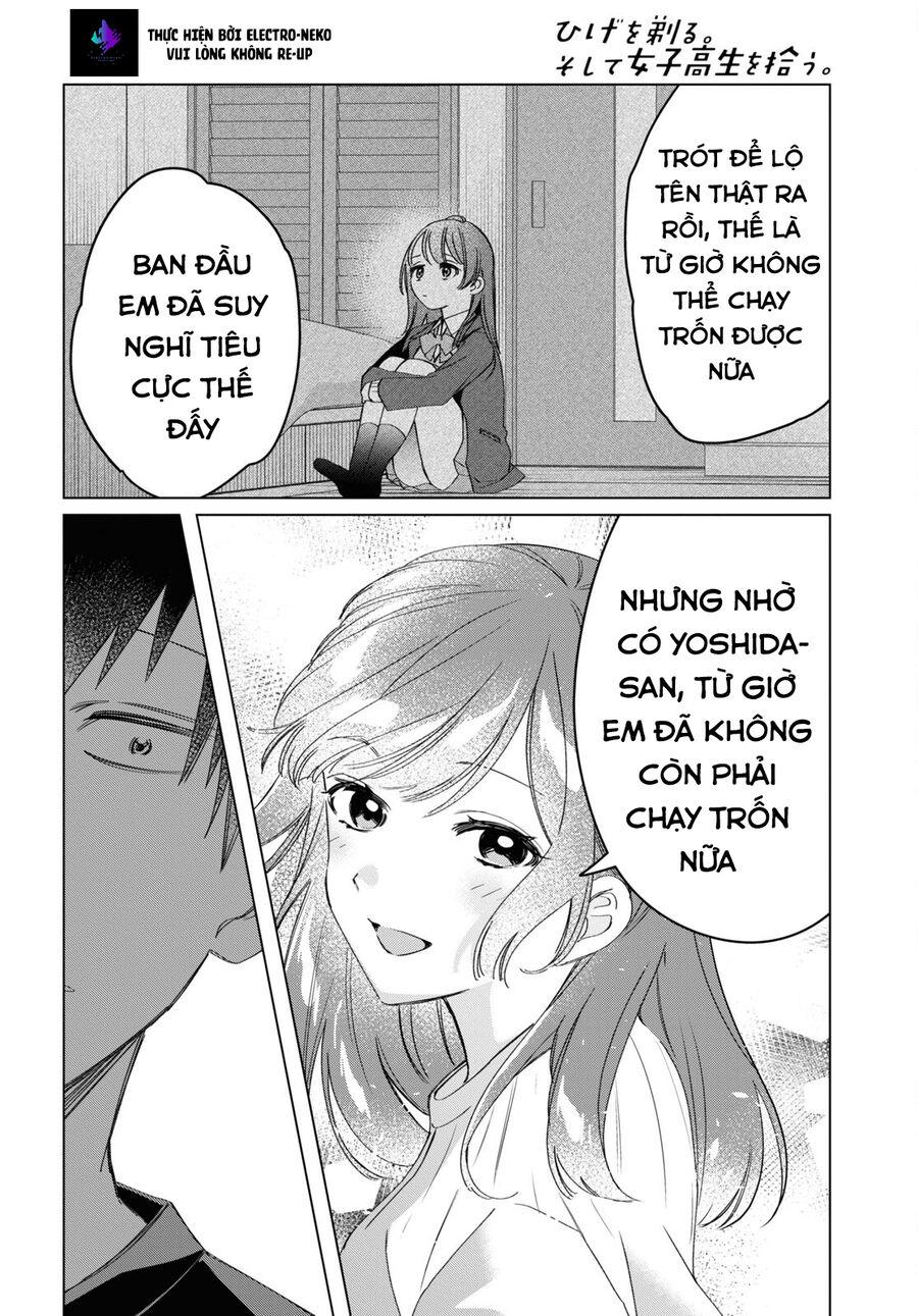 hige wo soru. soshite joshikosei wo hirou. chapter 40 10