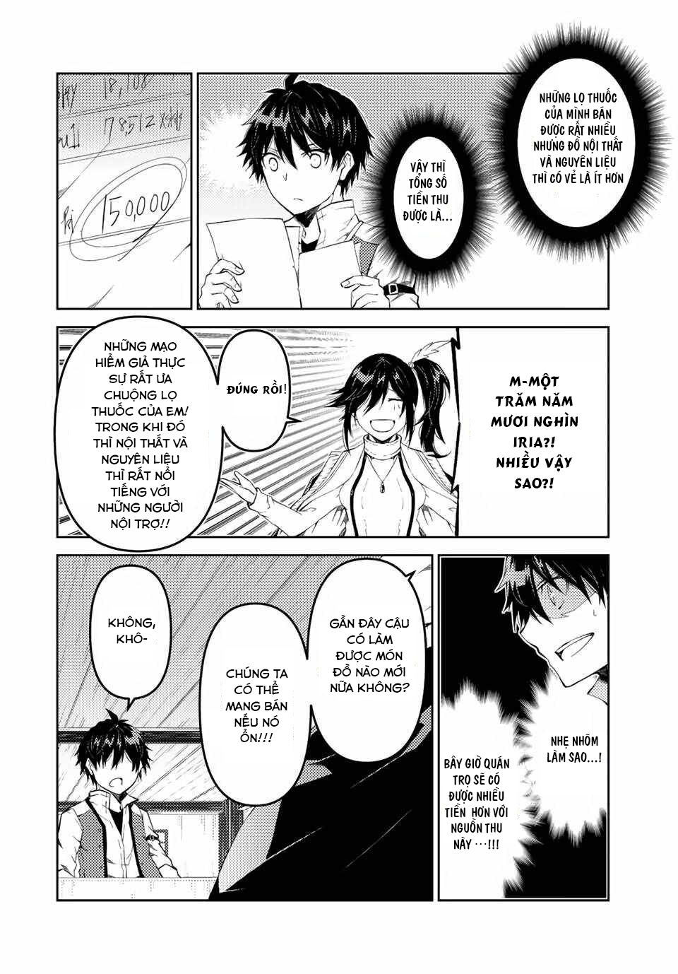 từ chức nghiệp yếu nhất trở thành "thợ rèn" mạnh nhất chapter 30 3