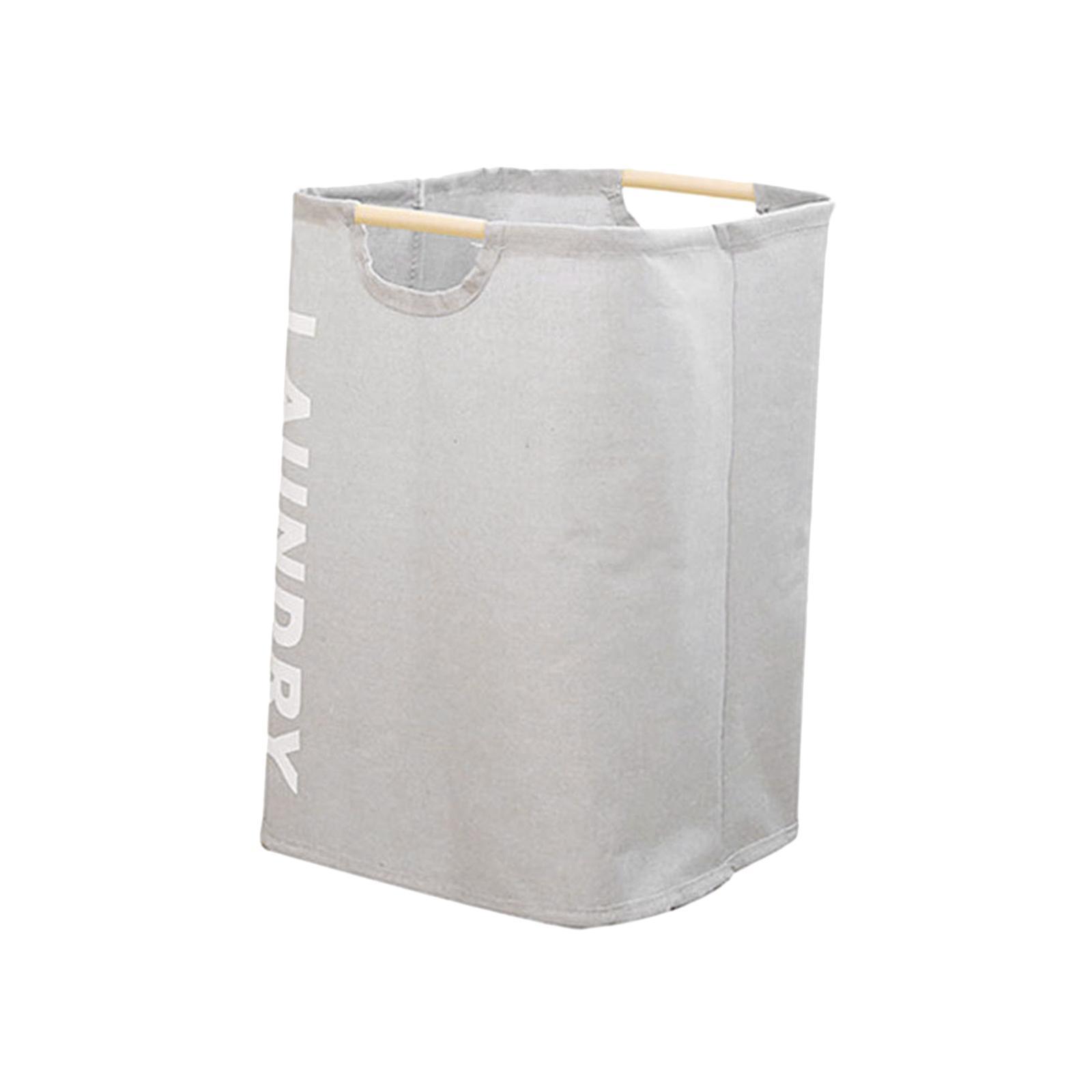 Tall Collapsible Laundry Hamper Laundry Basket Organizer ,Toy Clothes Storage Basket, Handle Foldable Clothing Basket for Bedroom Laundry Room