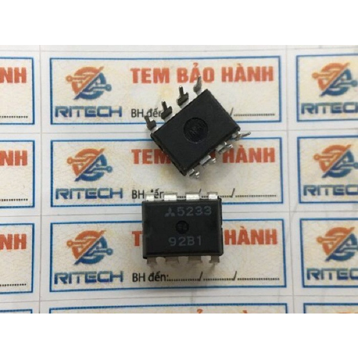 Combo 5 chiếc M5233P, 5233 IC nguồn DIP8