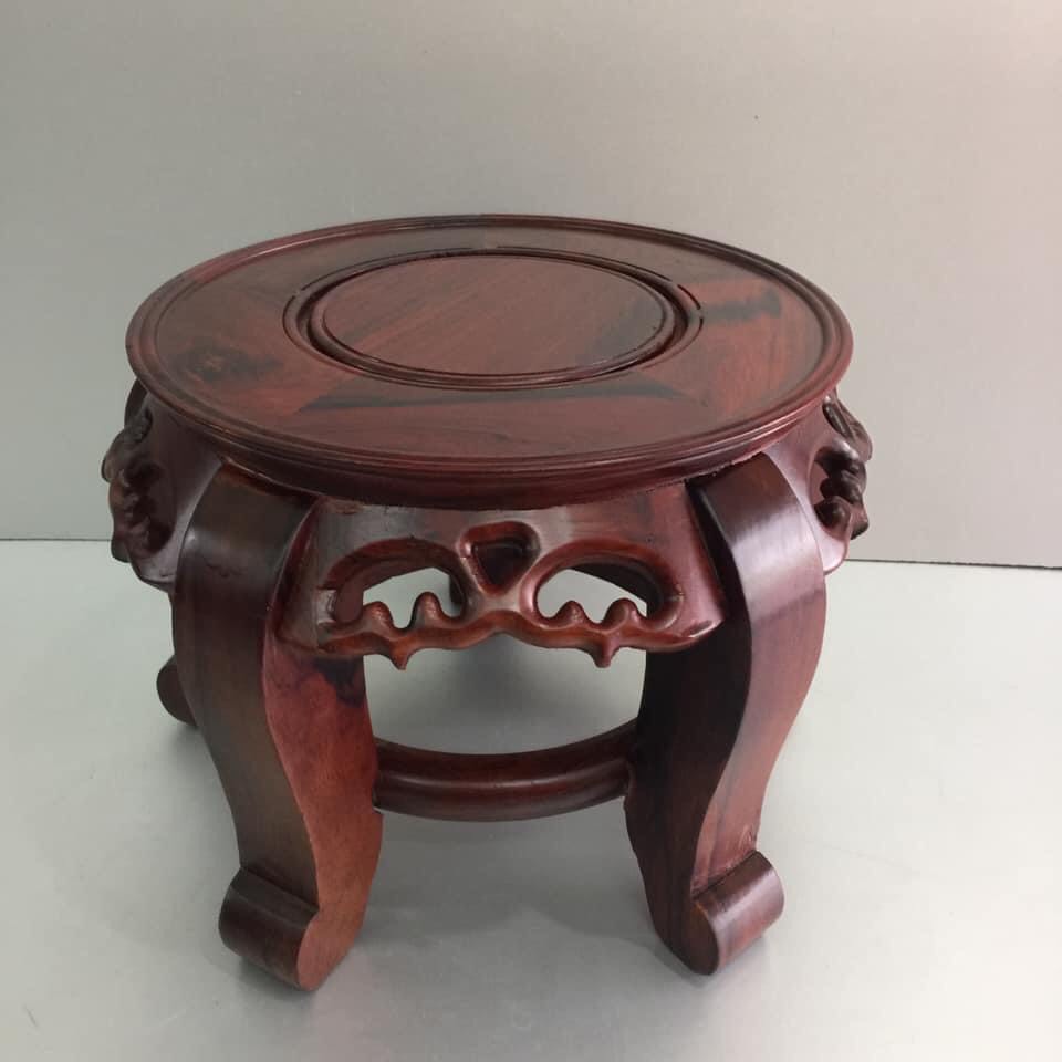 Đôn gỗ cẩm lai , . kê lục bình , kê đồ phong thuỷ KH7612