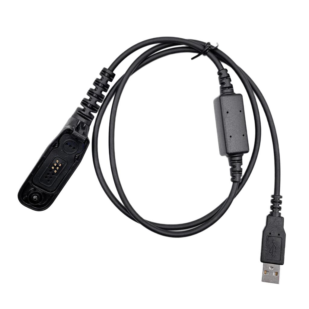 USB Program Programming Cable Adapter for APX-4000 DP-3600 Black