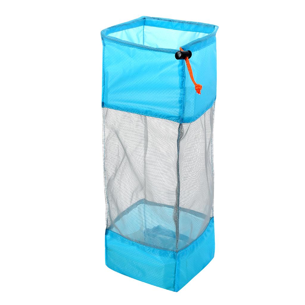 Drawstring Stuff Mesh Sack Storage Bag for Travel Camping Hiking