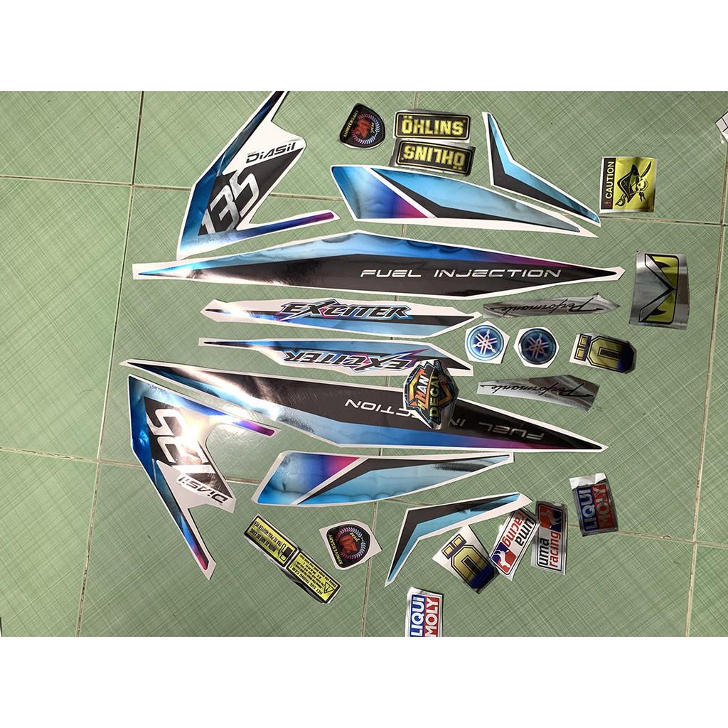 Tem rời exciter 135 crom bản kỷ niệm