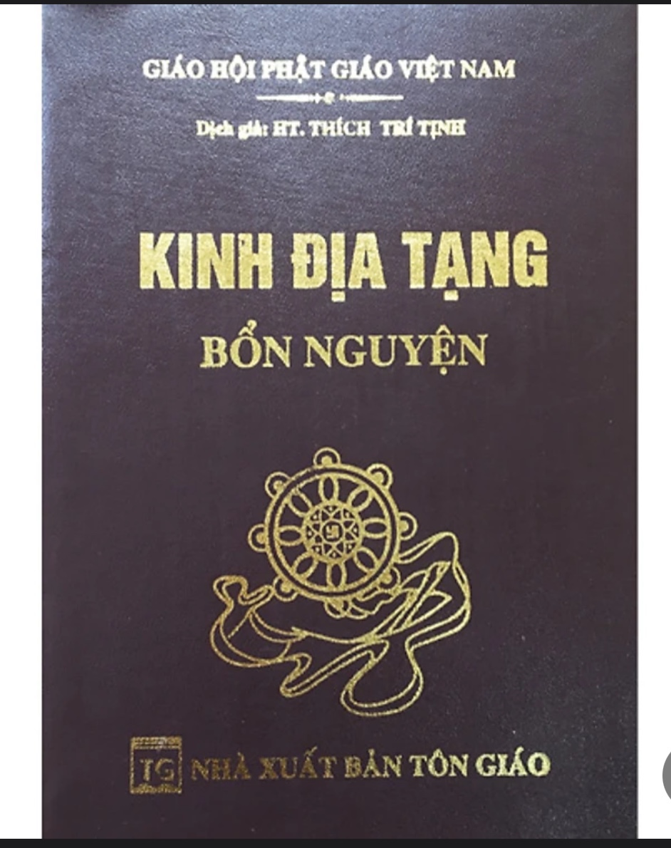 Kinh Địa Tạng Bồ Tát Bổn Nguyện Trọn bộ - Bìa da