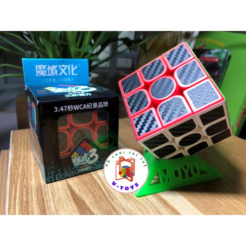 Rubik Carbon  3x3 Rubik 3 Tầng