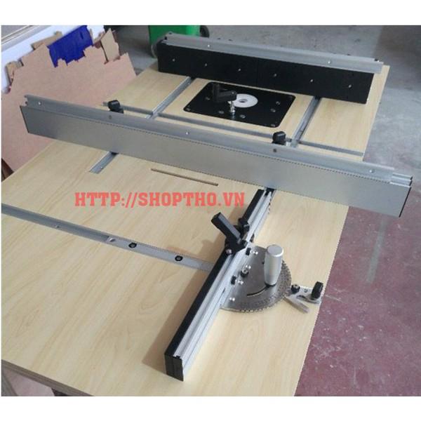 Miếng nối ray nhôm thành ngã 3 ngã 4 chế bàn cưa bàn phay