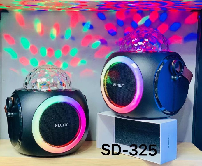 Loa Karaoke Bluetooth SDRD SD-325 Bass Mạnh Led Vũ Trường 3 Chế Độ Ánh Sáng Chuyên Nghiệp Âm Thanh Lớn Hát Hay