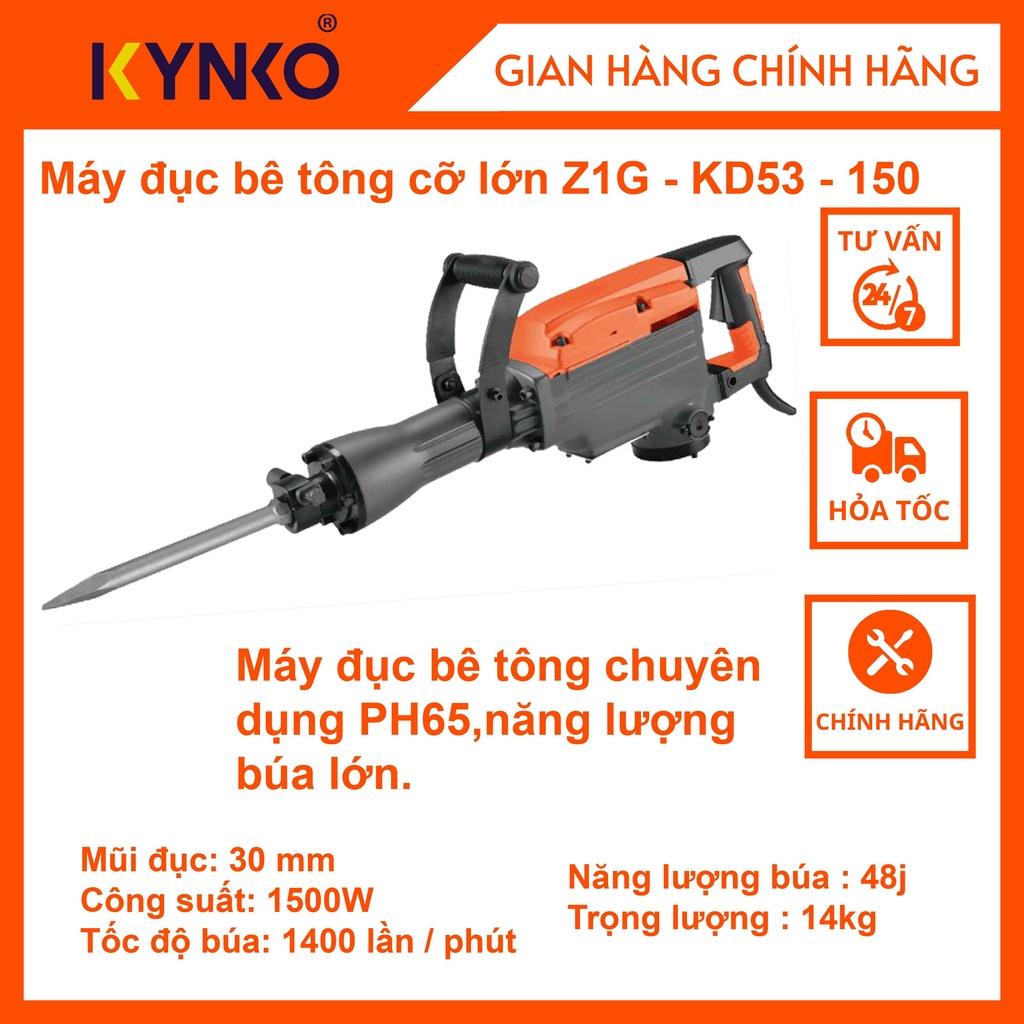 Máy đục bê tông cầm tay cỡ lớn chính hãng Kynko Z1G-KD53-150 #6532