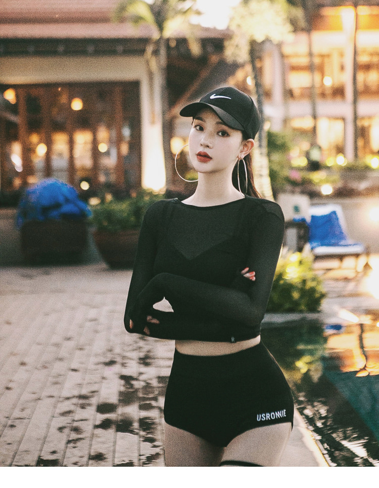 Đồ bơi nữ kín đáo che bụng vẫn sexy gợi cảm 3 món