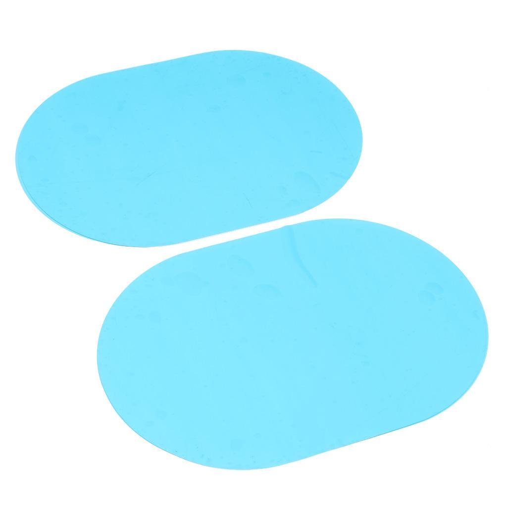 2- Car Anti Fog Film Rear View Mirror Waterproof Protective Sticker L