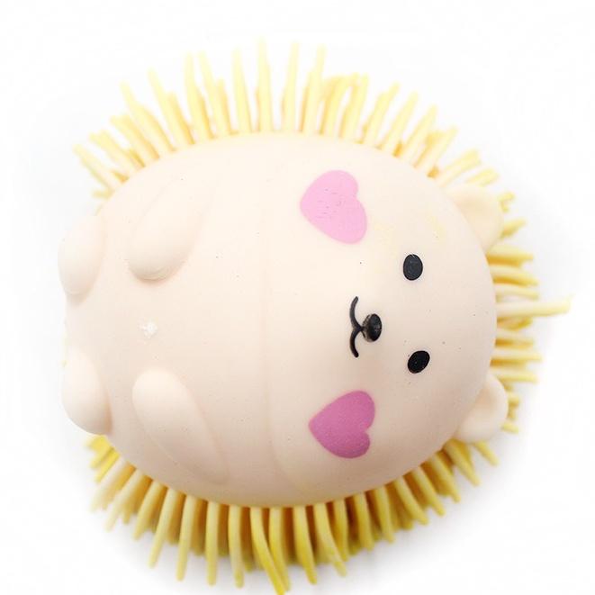 GUDETAMA SQUIShY Con Nhím Lông Xù Dài cực đáng yêu mochi slime