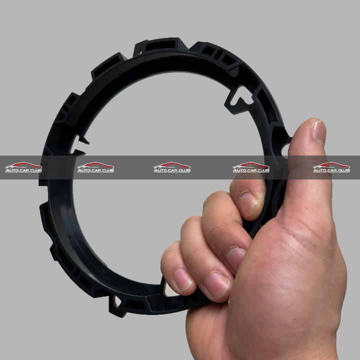 Dưỡng loa cánh ô tô 6.5 inch Vinfast VF3, VF5 nhựa PVC đen bóng hàng cao cấp loại đa năng mẫu 2025