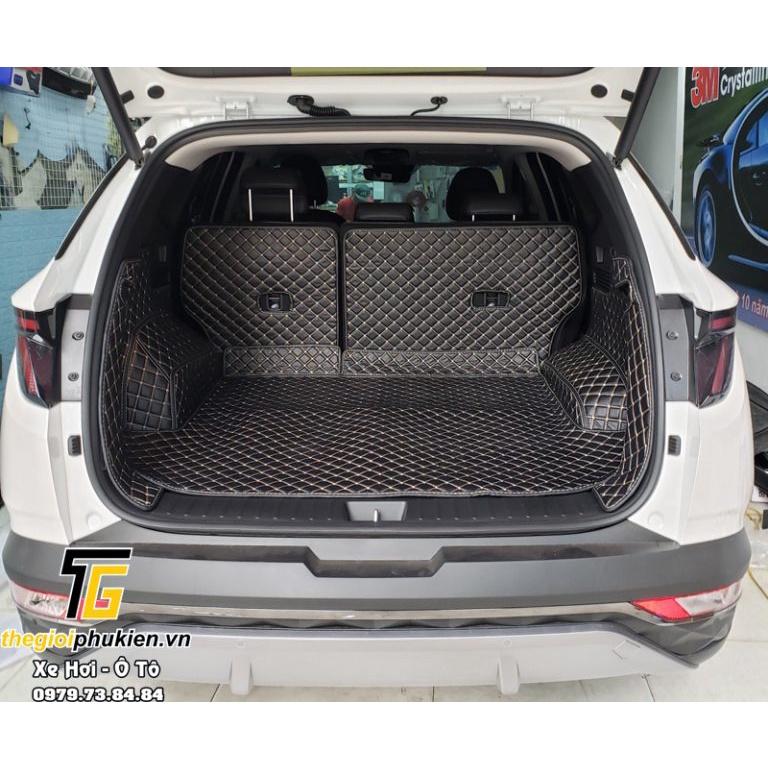 Lót cốp da 6D Hyundai Tucson 2022 full thành