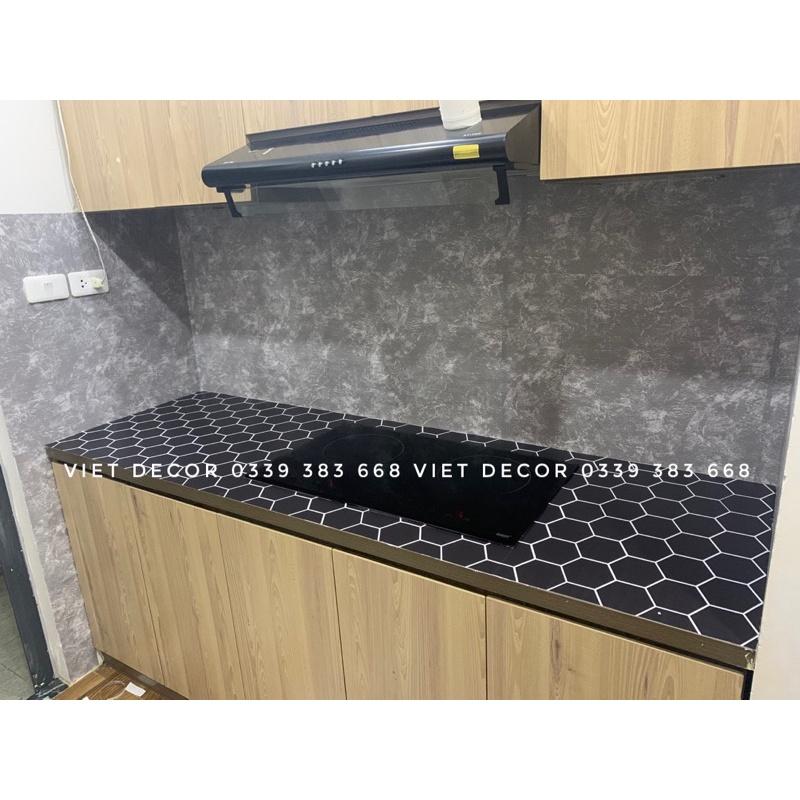 Decal Gạch Dán bếp - Set 1m dài gạch bông - Họa tiết đơn giản - Trang trí bếp, Dán tường
