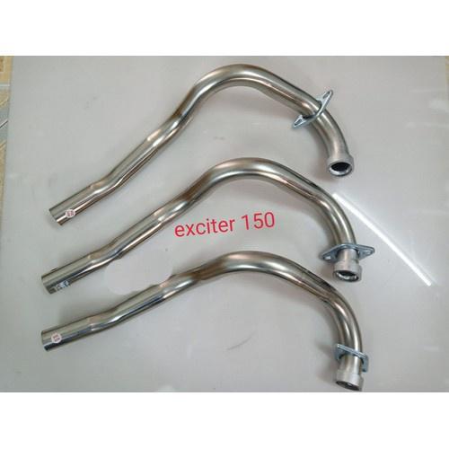 Cổ pô gắn xe máy exciter 135 inox 304