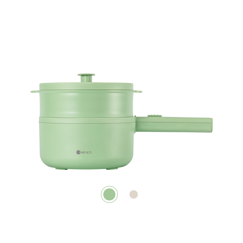 [Nhập CECAMP30KD5 giảm 30K] Nồi lẩu điện Elmich mini đa năng 1.5L MPE-3911 - Hàng Chính Hãng