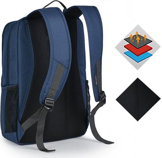 Balo Mikkor The Edwin Backpack Navy 15,6inch