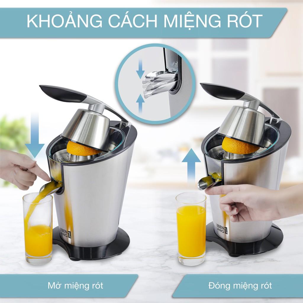 Máy vắt cam LEBENLANG model LBC388 600W-400ml Bảo hành 2 năm