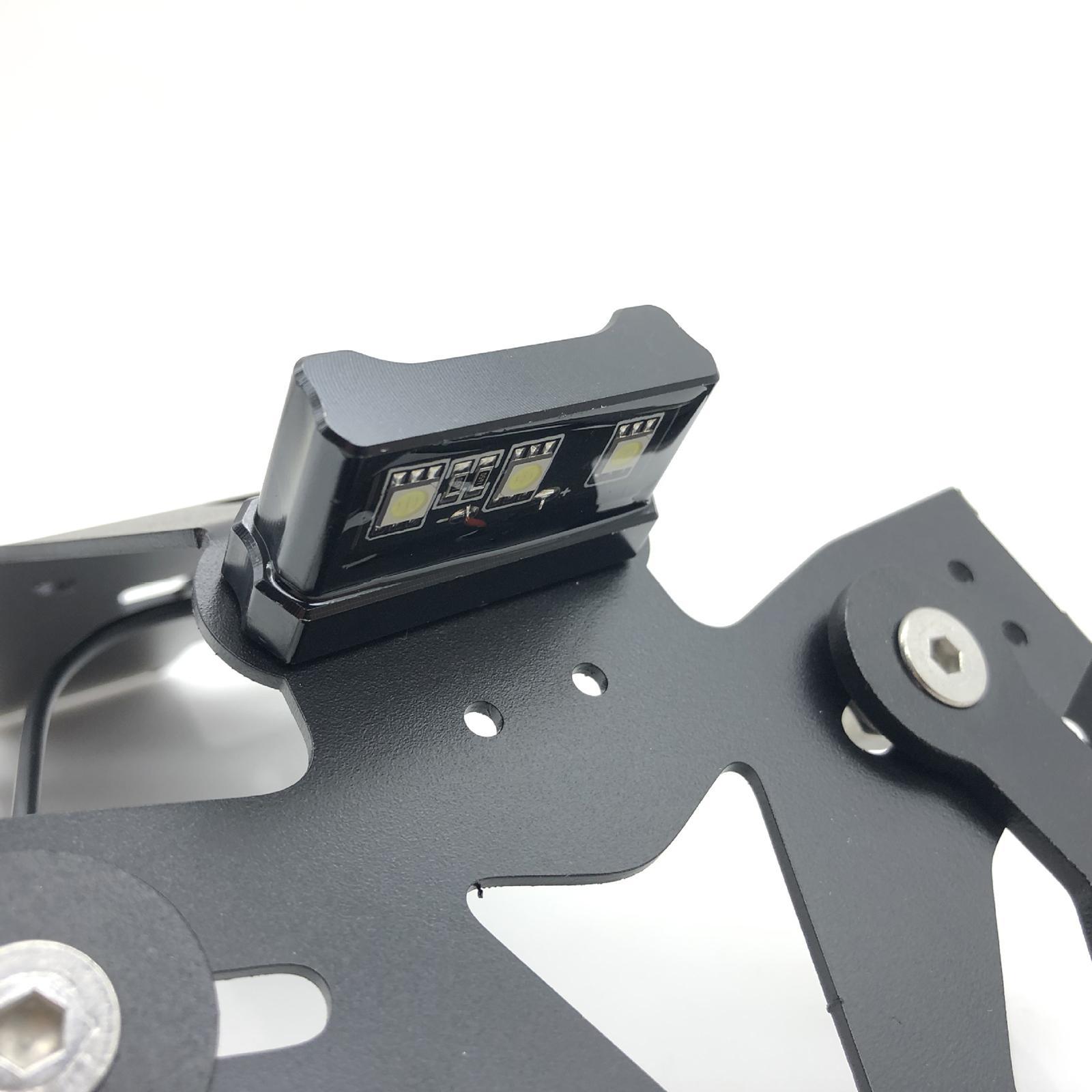 License Plate Holder Taillight with LED Light for SUZUKI Iron Parts