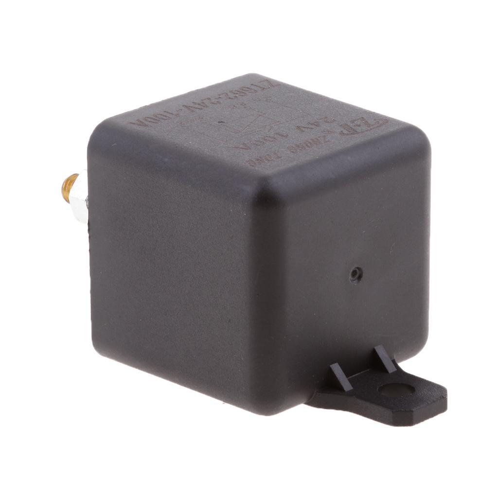 2 Pieces Car Boat Marine 24V 100A Split Charge Relay Switch 4 Terminal Relay