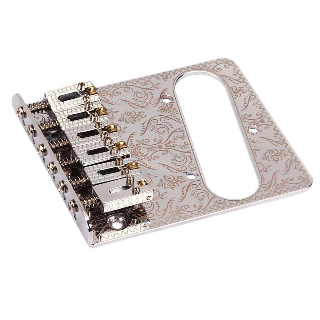 6 Dây Yên Ngựa Cầu Tấm TL Guitar Điện TỰ LÀM Các Bộ Phận Thay Thế