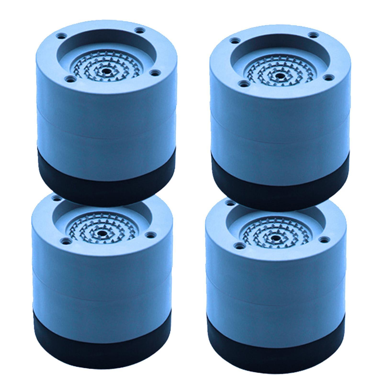 8x Round Washing Machine Anti Walk Anti Vibration Feet Pads Non-slip Mat Protect