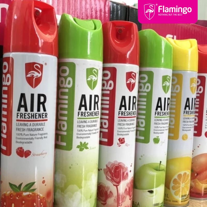 Combo Khử Mùi Làm Thơm F011 &amp; Vệ Sinh Điều Hoà F020 Flamingo Chính Hãng Làm Sạch Chống Nấm Mốc Khoang Lái - Combo F011 &amp; F020
