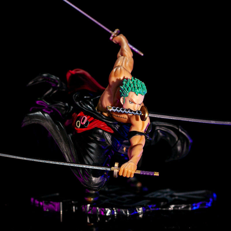 Mô Hình Nhân Vật Roronoa Zoro Trong Phim One Piece Hải Tặc Mũ Rơm - Cao 10cm Không Hôp