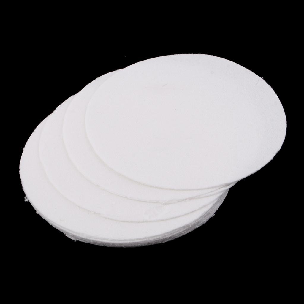30 Sheet Ceramic Fiber Round Microwave Kiln Glass Fusing Paper, Dia 115mm