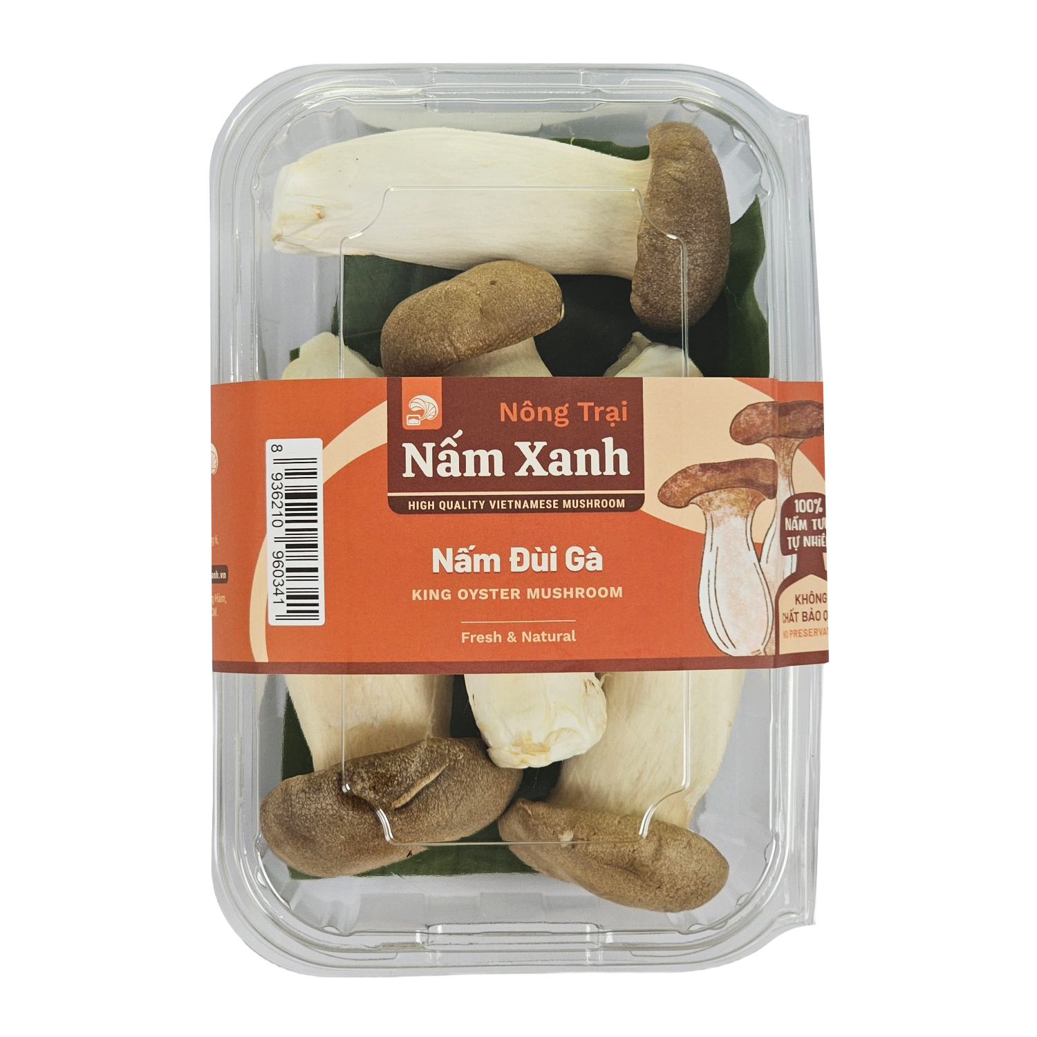 Nấm Đùi Gà 1kg Ngon Sạch - Nông Trại Nấm Xanh