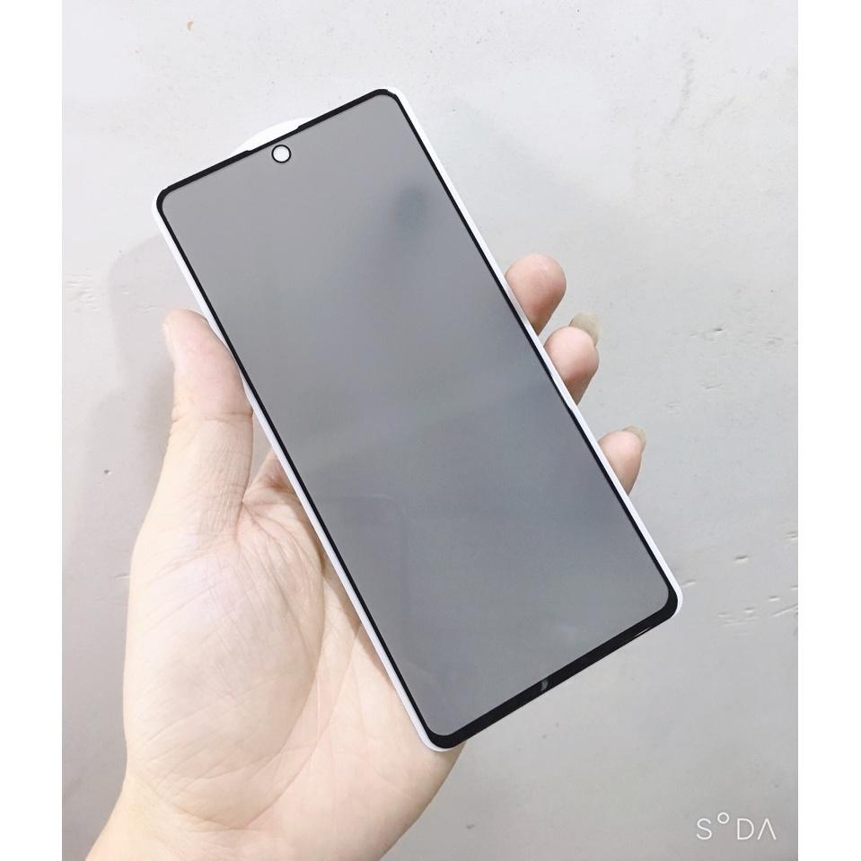 Kính Cường Lực Dành Cho Redmi Poco X2 X3 X3 Pro X3 NFC Chống Nhìn Trộm Full Màn Hình Kèm Khăn Lau