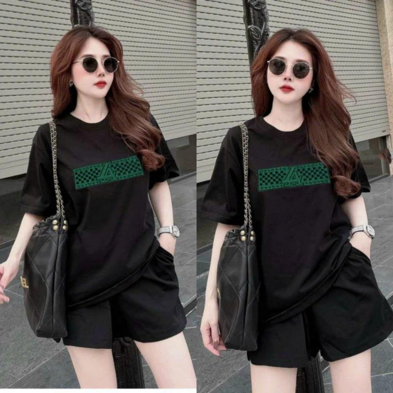 Bộ đồ đùi nữ form rộng mẫu mới đẹp có bigsize chất thun cotton cao cấp, sét bộ đi chơi, bộ đồ mặc ở nhà mùa hè mát mẻ