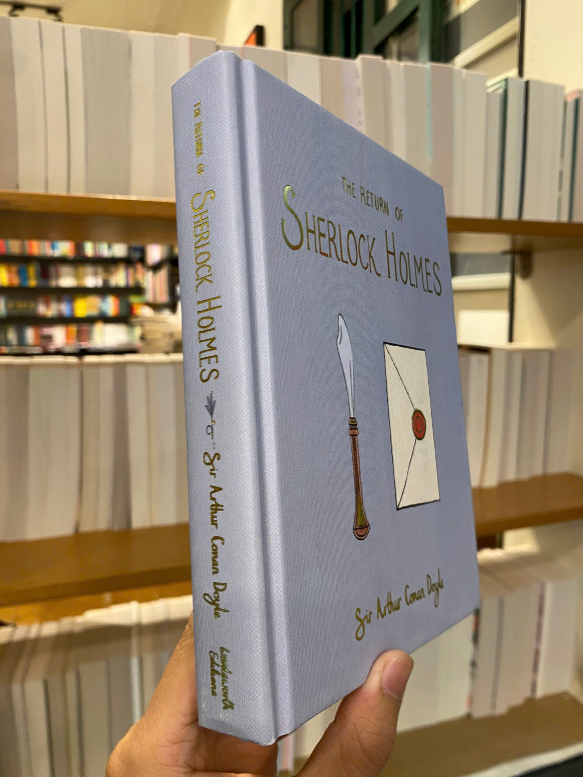 Sách -  The Return of Sherlock Holmes by Sir Arthur Conan Doyle | Classic Literature - Bìa cứng