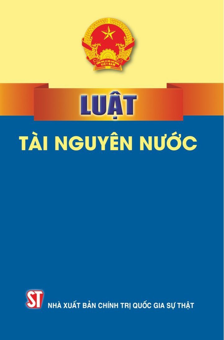 Luật tài nguyên nước ( bản in 2024)