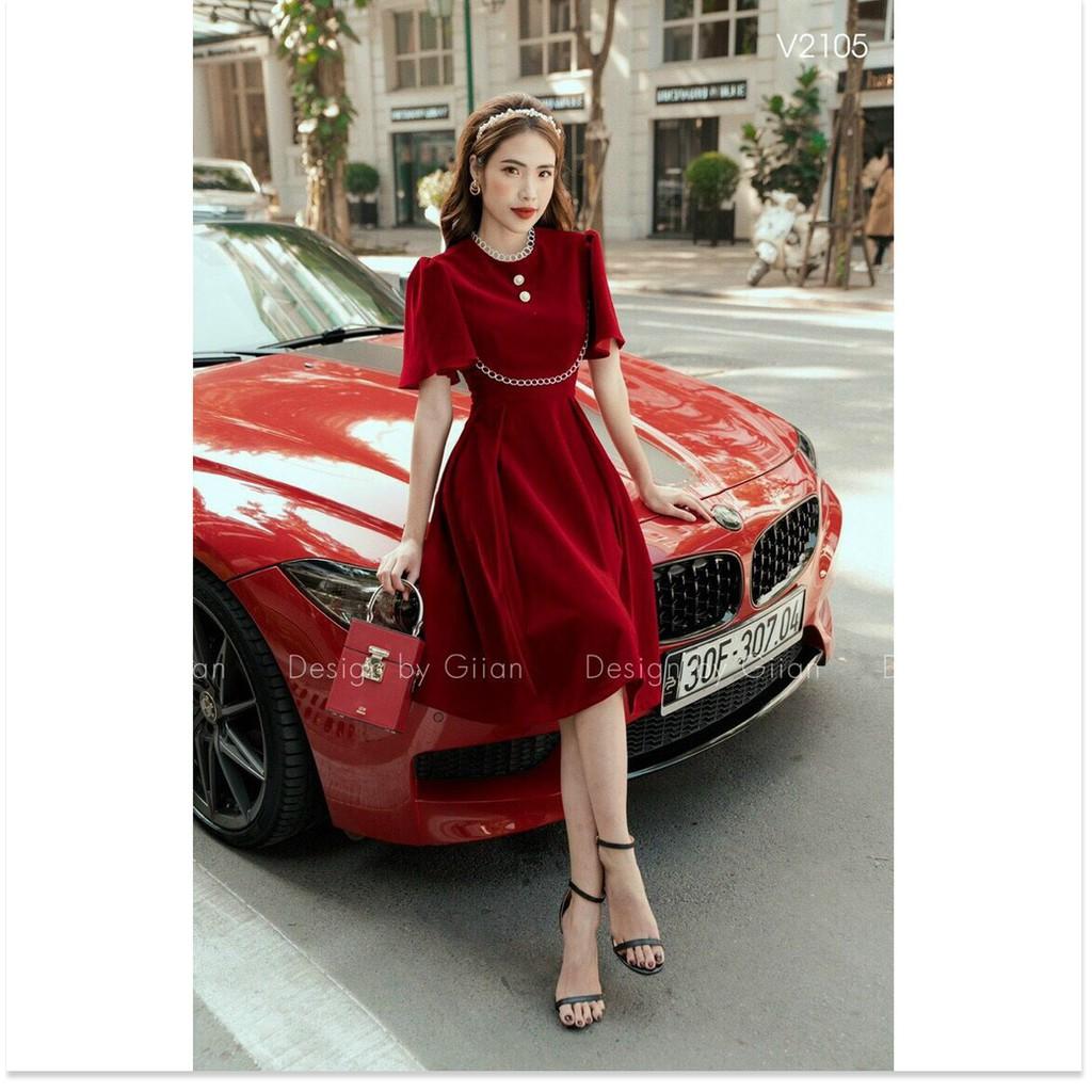 ĐẦM LỤA HÀNG QUÃNG CHÂU,DÁNG XÒE,THIẾT KẾ TRƠN NHƯNG KHÔNG KÉM PHẦN SANG TRỌNG KHÁNH AN FASHION