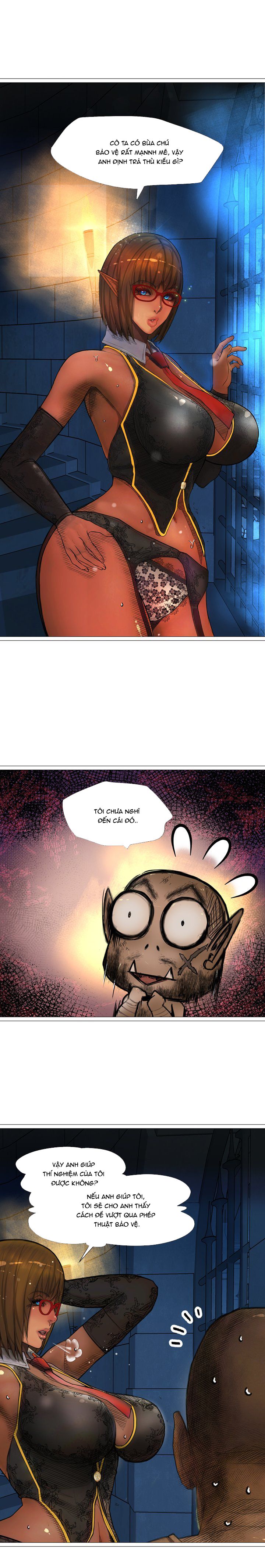 nữ hoàng dark elf và bầy tôi orc chapter 15 14