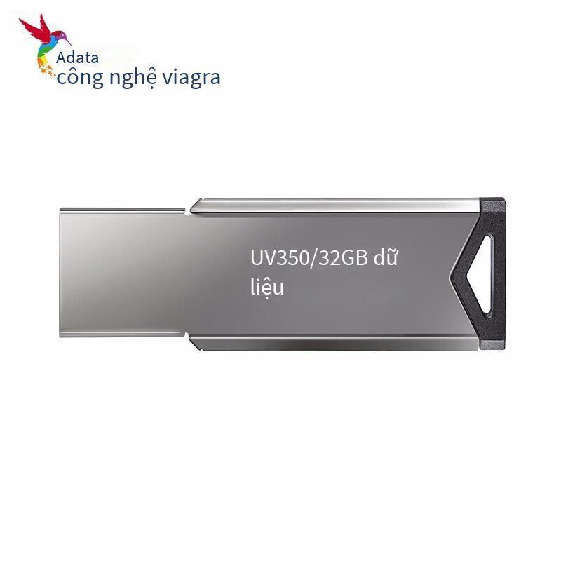 Giao hàng nhanh ADATA 32GB64GB128G loa xe hơi văn phòng kim loại mã hóa tốc độ cao Đĩa U UV350