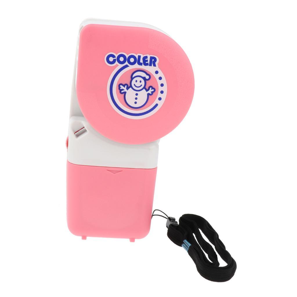 Portable Air Conditioning Fan, Mini Air Conditioner, Portable USB Cooler with Lanyard