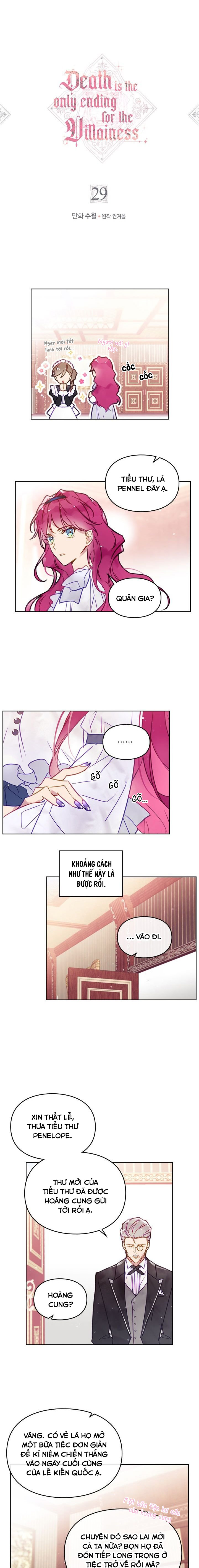 kết thúc của nhân vật phản diện chỉ có thể là cái chết chapter 29 1
