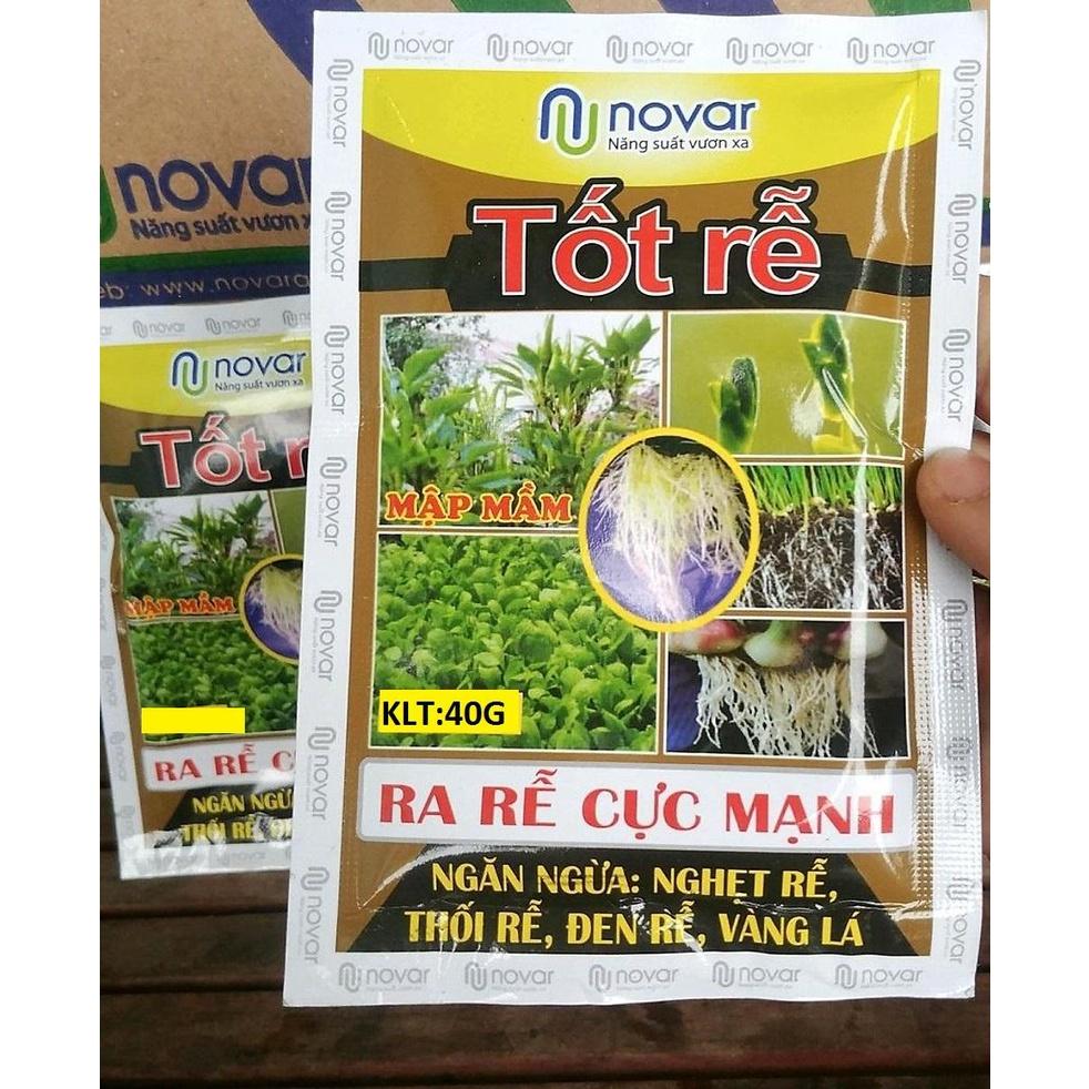 SET 5 GÓI PHÂN BÓN TỐT RỄ NOVAR GÓI 40G - SIÊU KÍCH RỄ