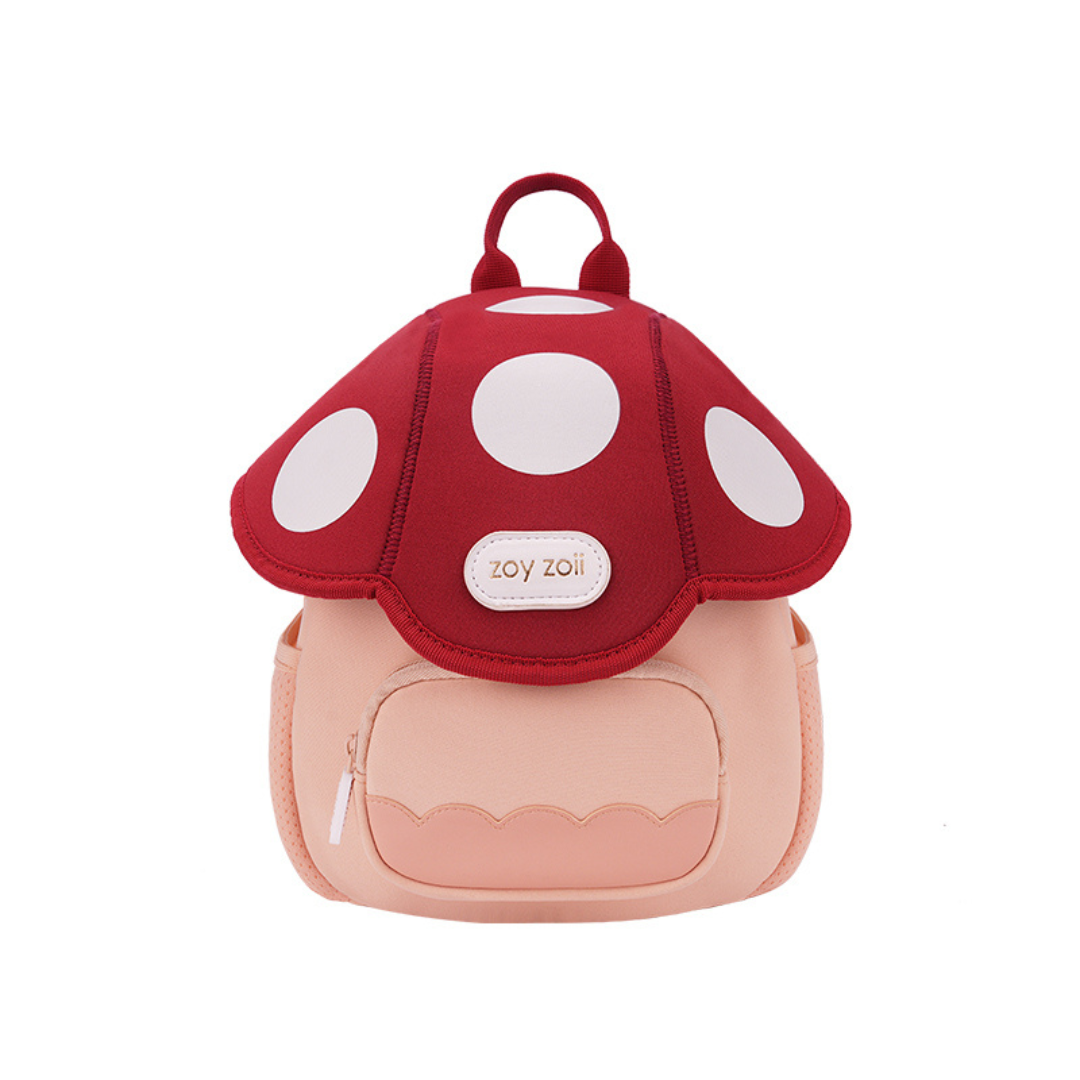 Balo cho bé mầm non Zoyzoii hình cây nấm B50,B80 Mushroom Backpack Series, cặp sách cho bé mẫu giáo