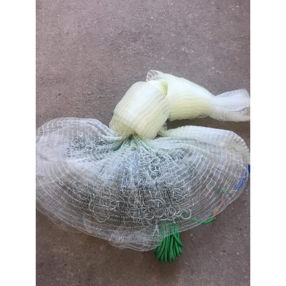 Chài Đánh Cá | Chài Quăng | Chái cước chân xích mắt 2.5cm cao 3m 4m nặng 4-5kg bắt tép hàng Thái Lan cao cấp